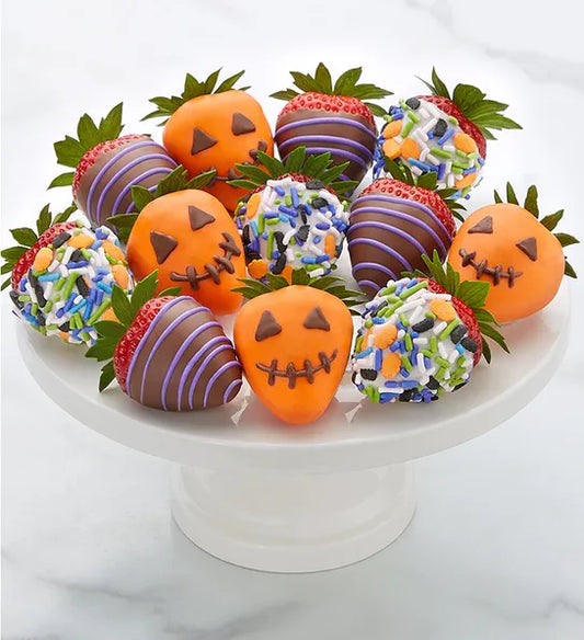 Halloween Chocolate covered Strawberries |1 dozen