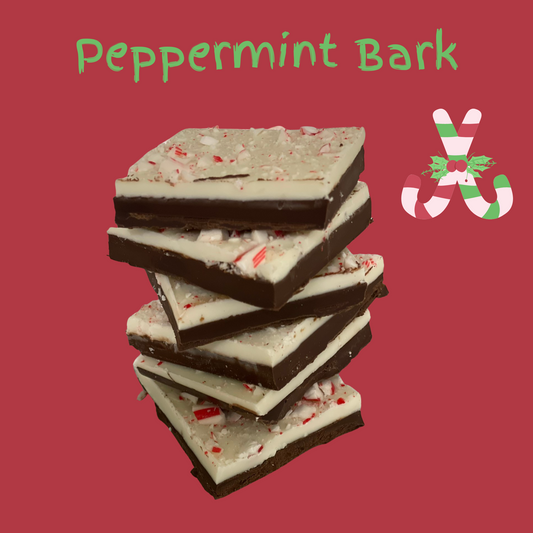 Maya's Peppermint Chocolate Bark